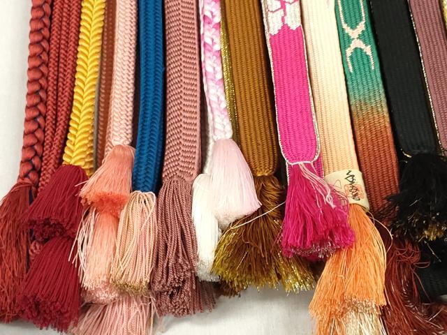 平和屋着物●和装小物 帯締め20本セット 高麗組 観世組 冠組 奈良組 御岳組 金銀糸 逸品 DABD8303zzz