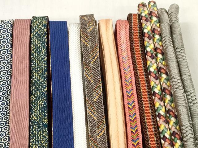 平和屋着物●和装小物 帯締め20本セット 高麗組 笹浪組 御岳組 鎌倉組 冠組 鴨川組 大和組 金糸 逸品 DABD8311zzz