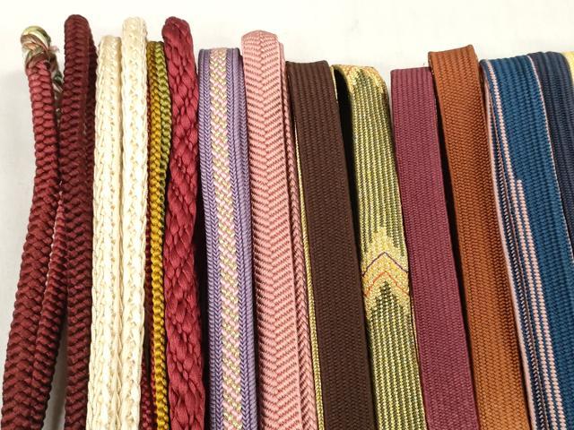 平和屋着物●和装小物 帯締め20本セット 高麗組 観世組 唐組 冠組 大和組 金糸 逸品 DABD8312zzz