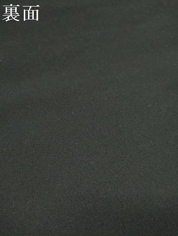 平和屋着物●西陣 名古屋帯 帯反物 横段花唐草文 黒地 金糸 証紙付き 逸品 未使用 DABD8451zzz