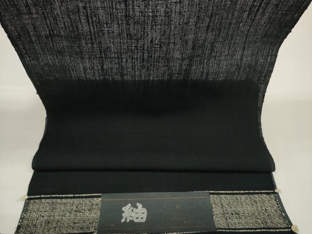 平和屋着物*夏物 男性 紬 反物 着尺 百入茶色 川幡織物謹製 逸品 未使用 DABD8504zzz