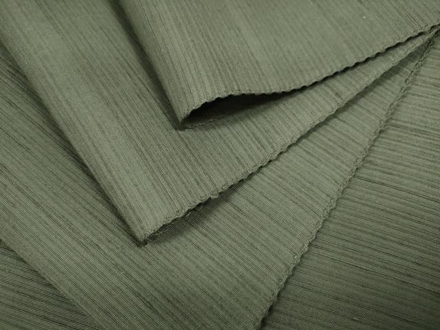 平和屋着物●男性 新田工房謹製 米沢 袴 反物 着尺 紬地 芳雅織 青橡色 逸品 未使用 DABD8522zzz