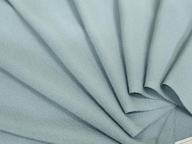 平和屋着物●色無地 反物 着尺 共八掛付き 四季つづり 藍鼠色 逸品 未使用 DABD8560zzz