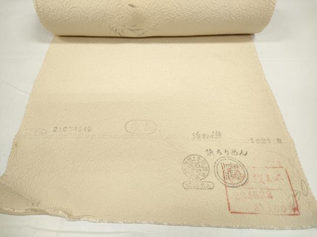 平和屋着物●染色作家 桐山紫香 手描き 付下げ 反物 着尺 八掛付き 露草 逸品 未使用 DABD8574zzz