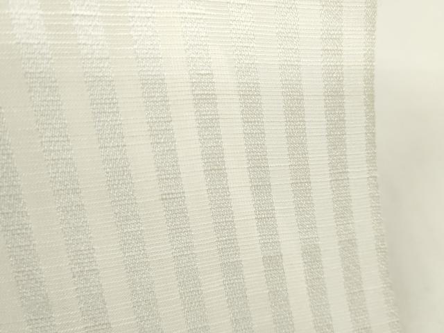平和屋着物*夏物 長襦袢 反物 着尺 縞紋紗 絹麻 逸品 未使用 DABD8607zzz
