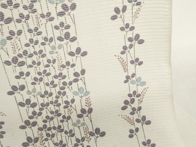 平和屋着物*夏物 小紋 反物 着尺 駒絽 五泉 東京染小紋 萩間道 逸品 未使用 DABD8619zzz