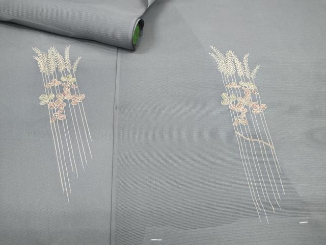 平和屋着物*夏物 付下げ 反物 着尺 駒絽 萩 逸品 未使用 DABD8716zzz