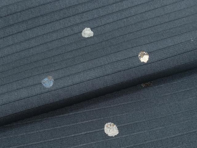 平和屋着物*夏物 絽塩瀬 名古屋帯 反物 草葉文 金銀彩 逸品 未使用 DABD8871zzz