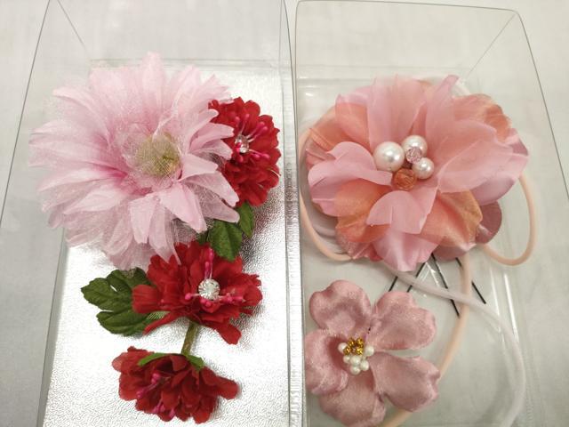 平和屋着物▼和装小物 髪飾りまとめて10点 花 ラインストーン パール Uピン 逸品 未使用 DABD8903zzz