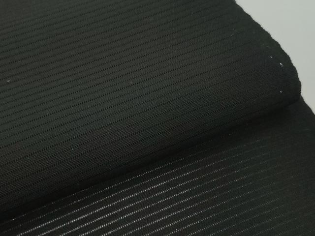 平和屋着物*夏物 黒紋付 黒反物 着尺 絽 五泉 聚楽壁土 聚楽土染色 逸品 未使用 DABD8959zzz