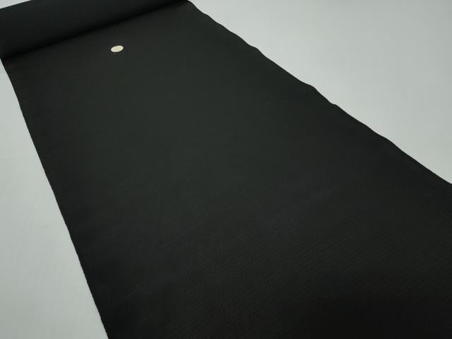 平和屋着物*夏物 黒紋付 黒反物 着尺 絽 京染 逸品 未使用 DABD8970zzz