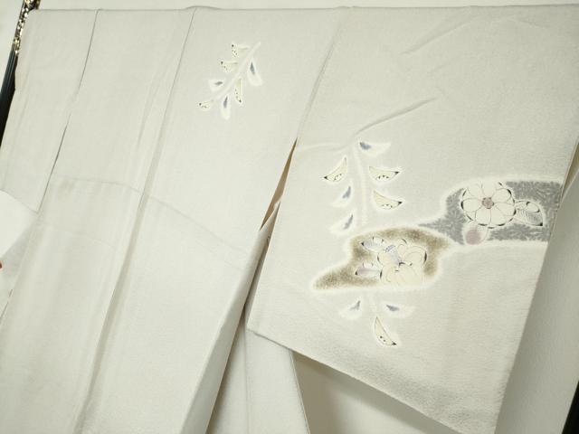 平和屋着物●訪問着 作家物 手描き 辻が花 正絹 逸品 DABD9070ud