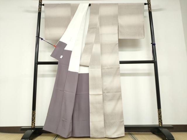 平和屋着物●上質な小紋 花尽くし文 鈴乃屋扱い 正絹 逸品 DABD9074ud