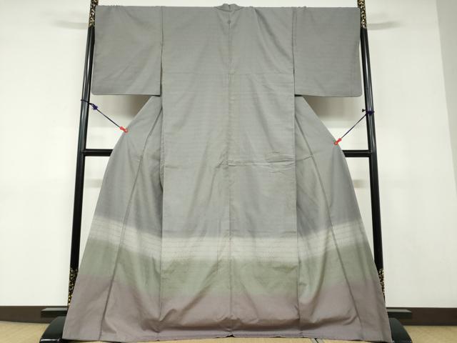 平和屋着物●豪華色留袖　お召地　幾何学文　正絹　逸品　DABD9115ud 平和屋着物○豪華色留袖 お召地 幾何学文 正絹 逸品 DABD9115ud
