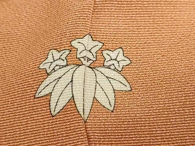 平和屋着物●訪問着 駒刺繍 雪輪草花文 金彩 正絹 逸品 DABD9135ud