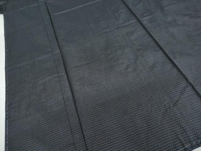 平和屋着物●男性 本場染大島紬 アンサンブル 100亀甲 総詰め 正絹 逸品 未使用 DABD9152ud