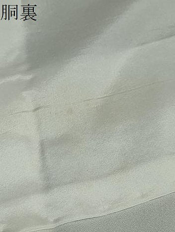 平和屋着物●上質な小紋 草花文 鬼しぼ縮緬 正絹 逸品 DABD9165ud
