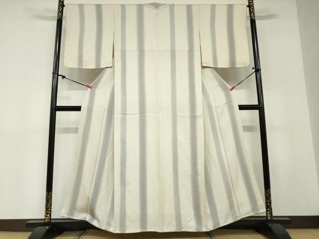 平和屋着物●上質な小紋 霞間道 正絹 逸品 未使用 DABD9166ud