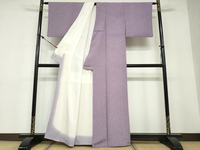 平和屋着物●江戸小紋 作家物 南天文 正絹 逸品 DABD9201ud