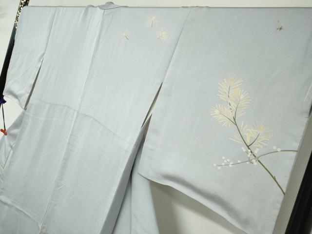 平和屋着物●訪問着 友禅 松竹梅 正絹 逸品 DABD9222ud