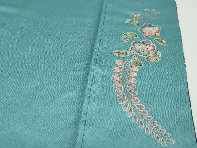 平和屋着物●訪問着 絞り 辻が花 暈し染め 正絹 逸品 DABD9410ud