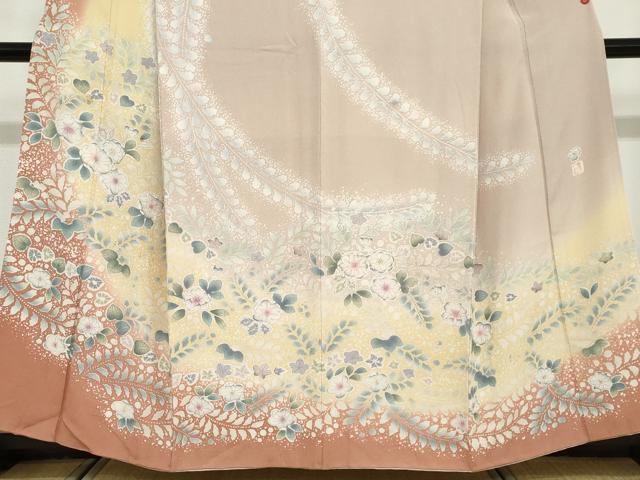 平和屋着物●訪問着 作家物 辻が花 暈し染め 正絹 逸品 DABD9413ud