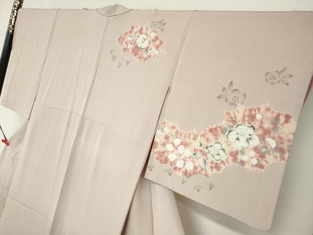 平和屋着物●訪問着 絞り 辻が花 正絹 逸品 DABD9471ud