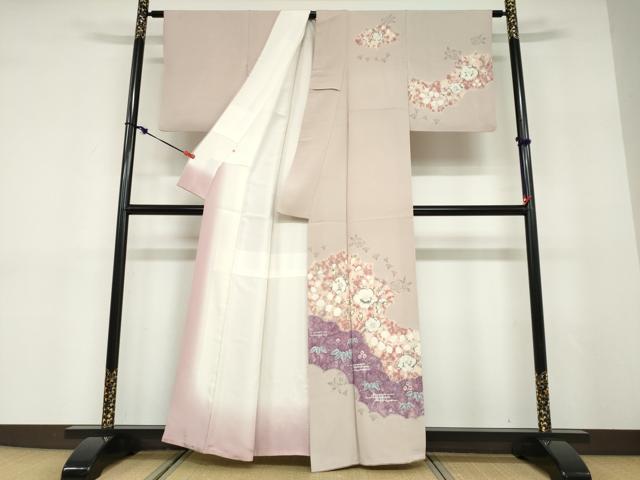 平和屋着物●訪問着 絞り 辻が花 正絹 逸品 DABD9471ud