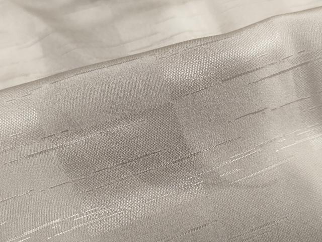 平和屋着物●長襦袢 無双仕立て 舞葉文 やまと誂製 半衿刺繍 正絹 逸品 DABD9483ud