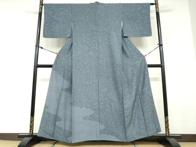 平和屋着物●訪問着 流水青海波文 正絹 逸品 DABD9514ud