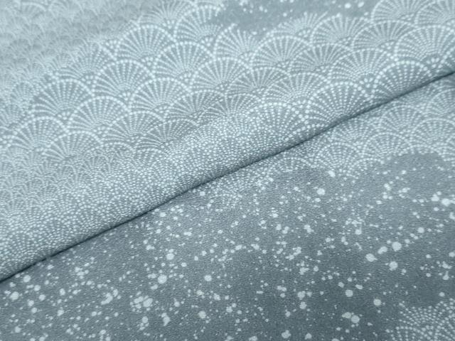 平和屋着物●訪問着 流水青海波文 正絹 逸品 DABD9514ud