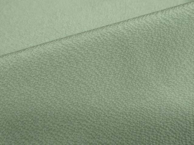 平和屋着物●上質な色無地 紋意匠 柳染色 正絹 逸品 未使用 DABD9602ud