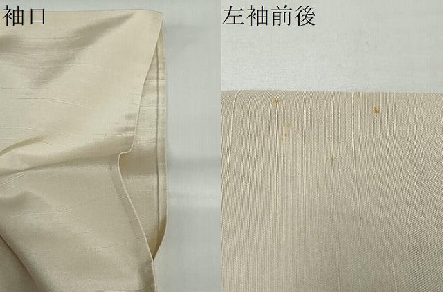 平和屋着物▽訪問着 単衣 作家物 紬地 手描き 梟 ふくろう 金彩 ロング丈 正絹 逸品 DABD9676ud