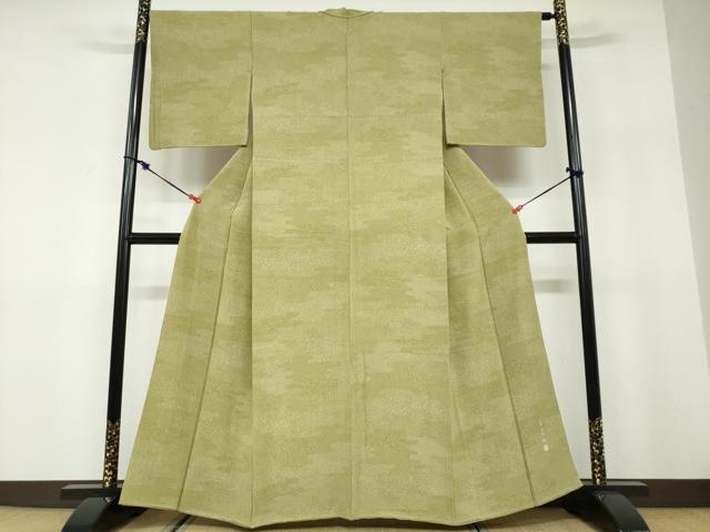 平和屋着物●江戸小紋 小紋師 宍戸陵 寄せ小紋柄 正絹 逸品 DABD9853ud