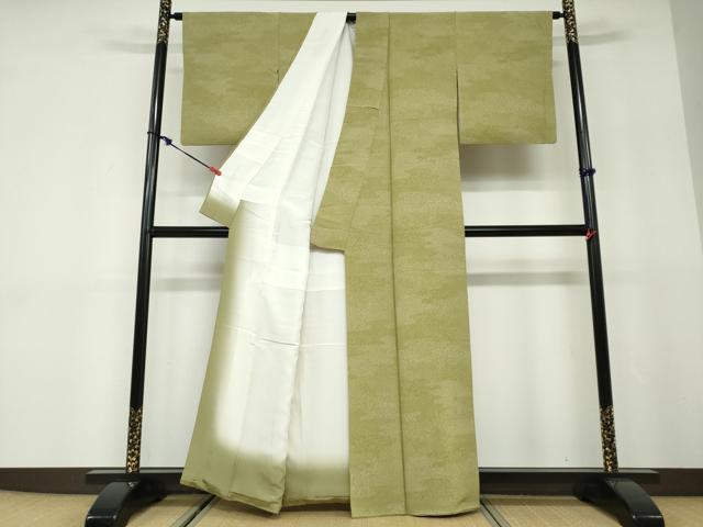 平和屋着物●江戸小紋 小紋師 宍戸陵 寄せ小紋柄 正絹 逸品 DABD9853ud