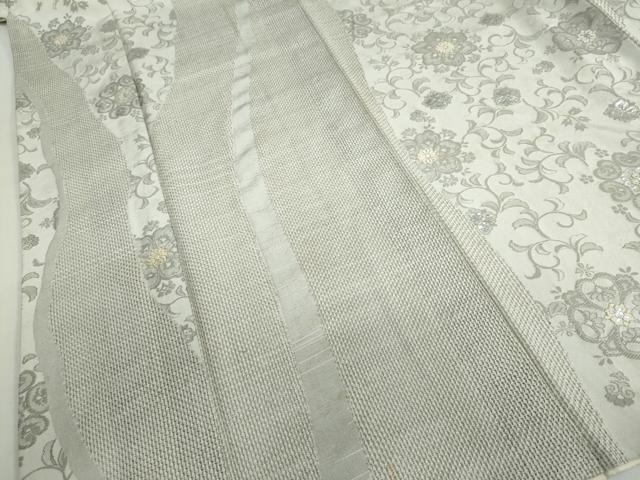 平和屋着物●最高級 中国三大刺繍 スワトウ刺繍 汕頭刺繍 総刺繍 訪問着 お召地 更紗花唐草文 金銀糸 正絹 逸品 DABD9861ud