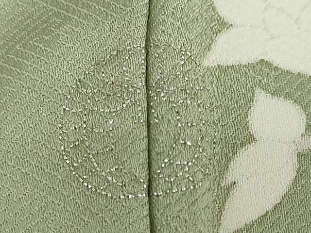 平和屋着物●訪問着 作家物 草花文 暈し染め 金彩 正絹 逸品 DABD9910ud