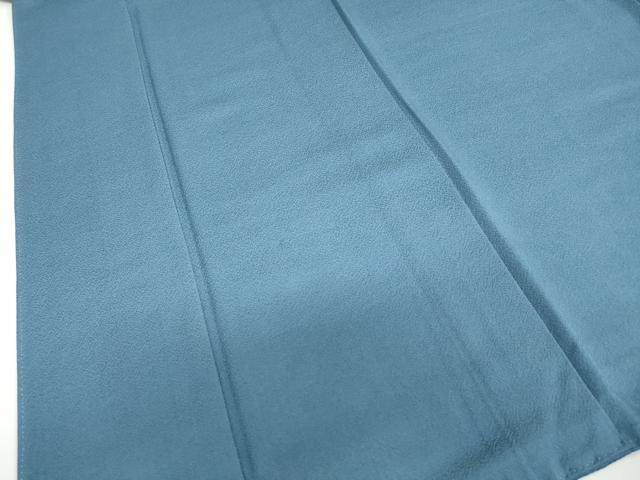 平和屋着物●上質な色無地 紋意匠 薄縹色 さが美扱い 正絹 逸品 DABD9915ud