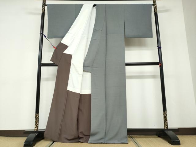 平和屋着物●江戸小紋 伝統工芸士 関正三郎 角通し 行儀 正絹 逸品 DABD9921ud