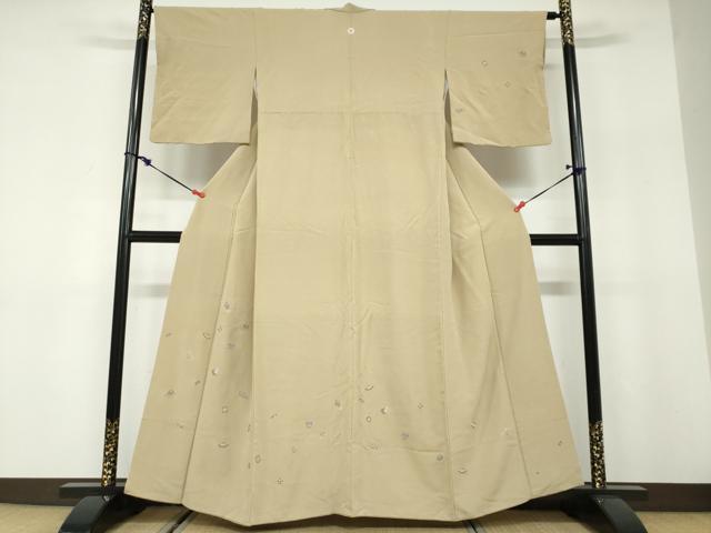 平和屋着物●訪問着 総刺繍 宝尽くし 正絹 逸品 DABD9944ud