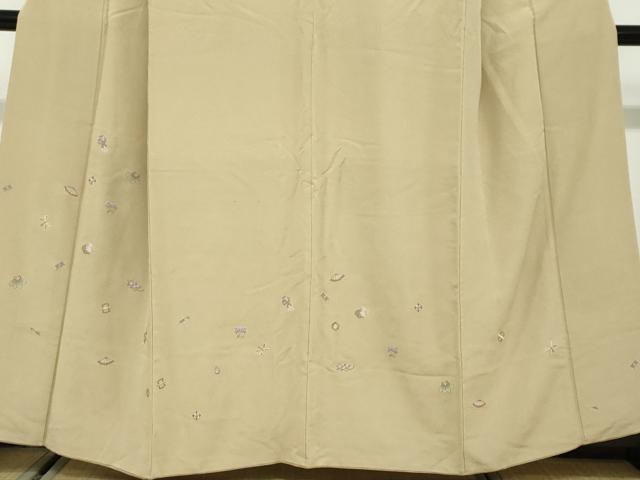 平和屋着物●訪問着 総刺繍 宝尽くし 正絹 逸品 DABD9944ud
