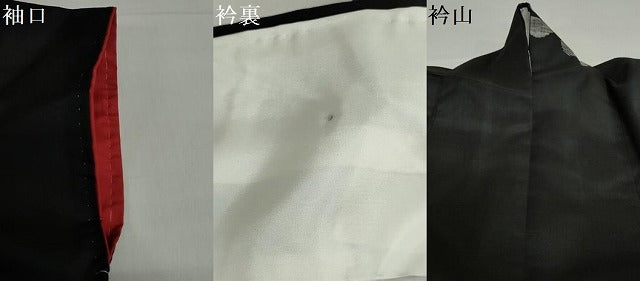 平和屋着物●本場大島紬 7マルキ 地空き 舞花文 正絹 逸品 DABD9967ud