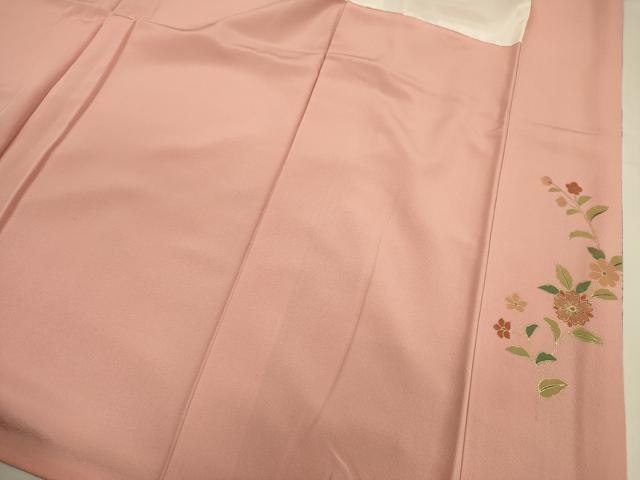平和屋着物■訪問着 螺鈿 御所車花文 暈し染め 金銀彩 正絹 逸品 DABE0482ya