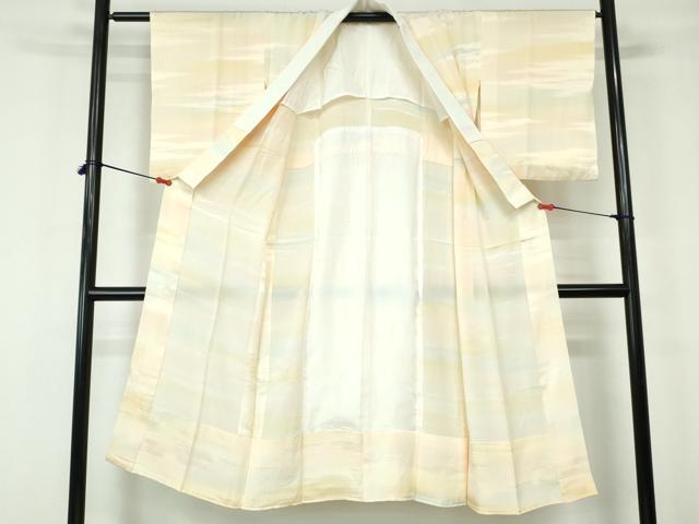 平和屋着物■長襦袢 袷 霞文 暈し染め 正絹 逸品 DABJ0373qa