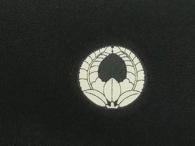 平和屋着物■豪華黒留袖 駒刺繍 風景花文 金銀彩 正絹 逸品 DABE0801qa