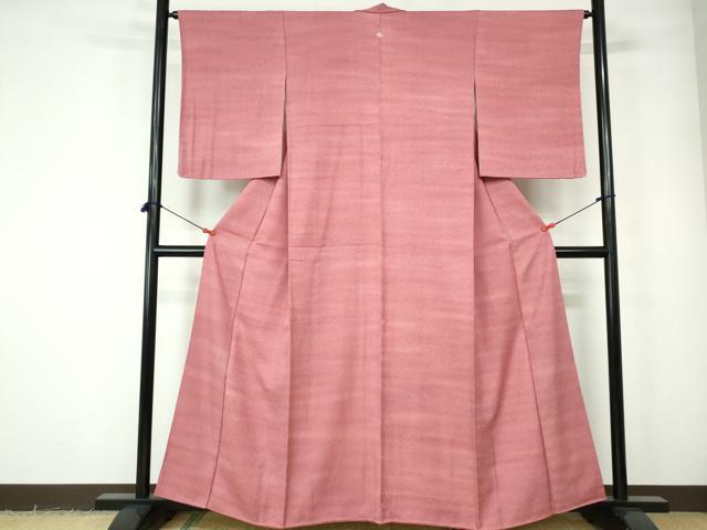 平和屋着物■上質な小紋 霞文 正絹 逸品 DABE0824qa