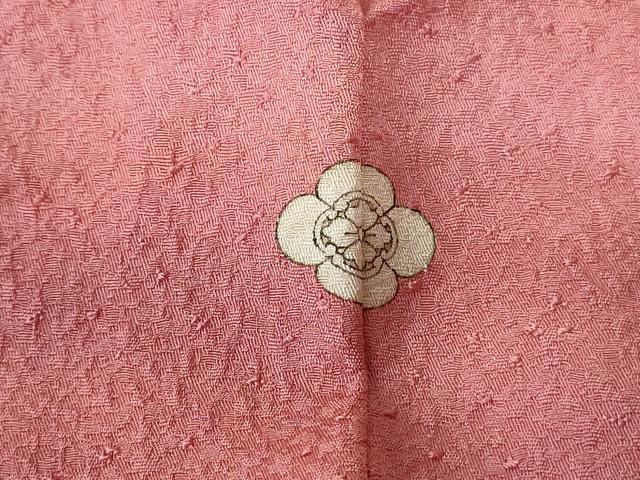 平和屋着物■上質な小紋 霞文 正絹 逸品 DABE0824qa