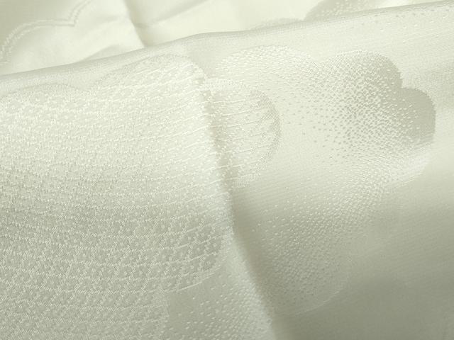 平和屋着物■長襦袢 袷 重ね雲地紋 正絹 逸品 DABE0867qa
