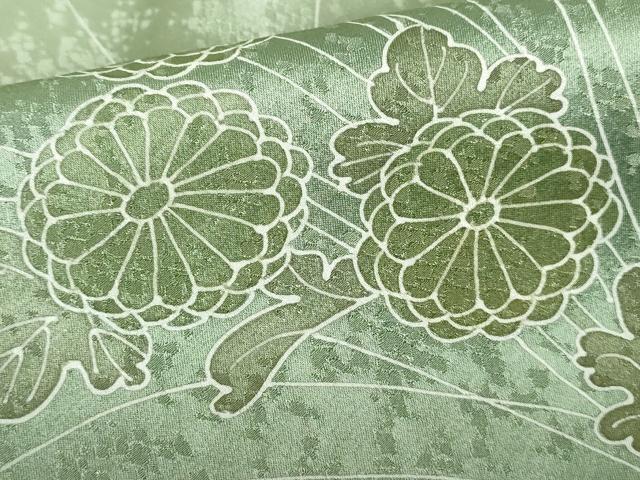 平和屋着物■訪問着 草花文 暈し染め 正絹 逸品 DABE0871qa