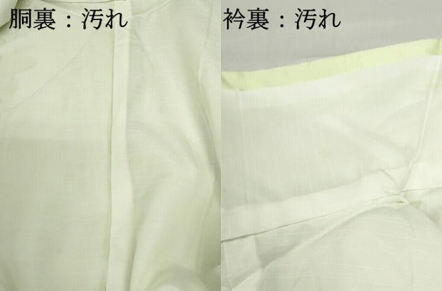 平和屋着物■訪問着 手描き 草花文 暈し染め 洗える着物 DABE0883qa